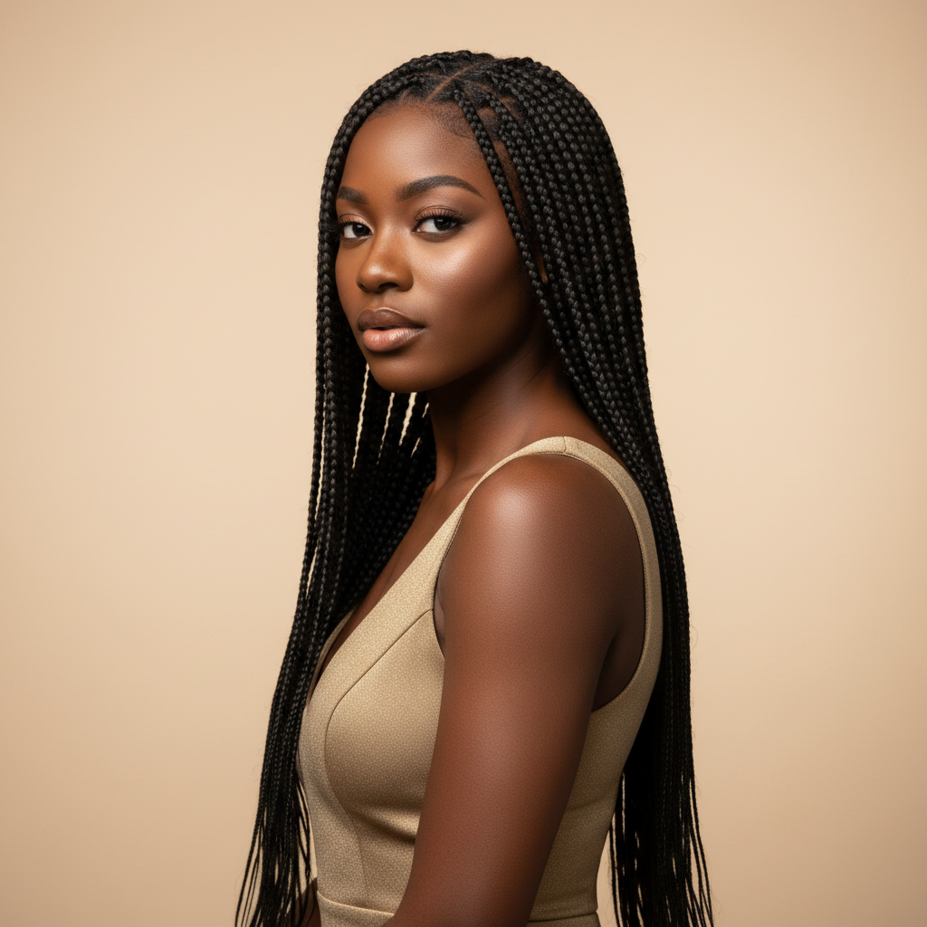Knotless Braids hairstyle