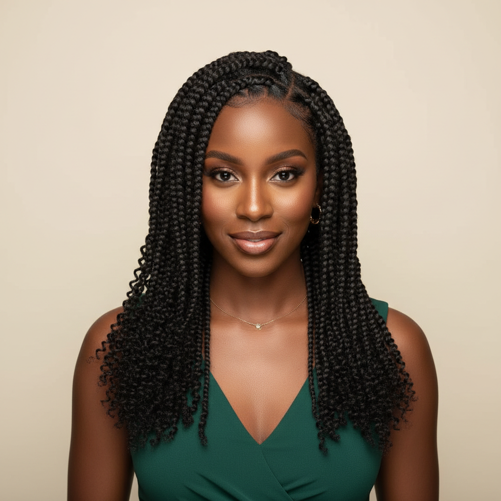 Twists hairstyle